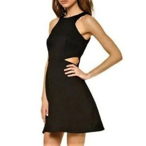 Club Monaco Knitted Cut Out Waist Mini Dress - Size 8